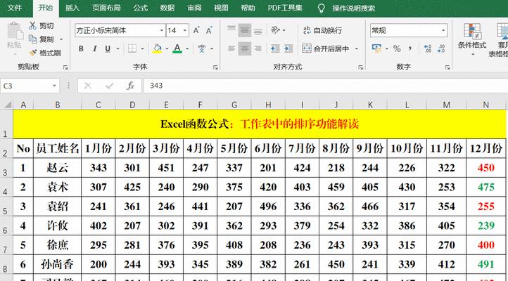 利用Excel表格提取所需文字的方法（快速地提取Excel表格中的文字信息）  第2张