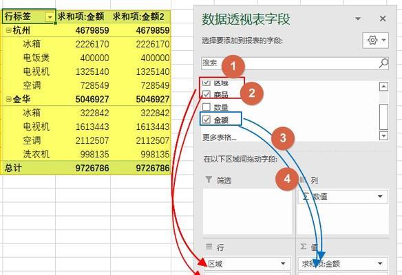 Excel数据透视表教程（一步步教你成为数据透视表大师）  第3张